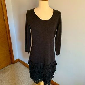 Calvin Klein flapper inspired sweater dress